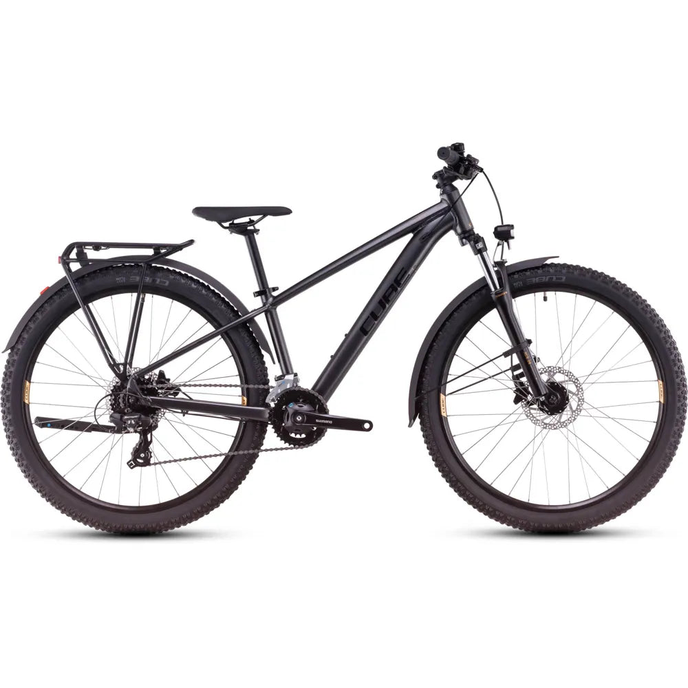 2025 Cube Acid 260 Disc Allroad Kids Bike in Grey