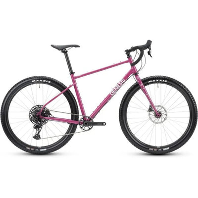 2025 Genesis Vagabond 20 Steel Gravel Bike in Purple