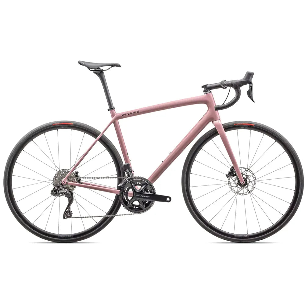 2025 Specialized Aethos Comp 105 Di2 Carbon Road Bike In Pink
