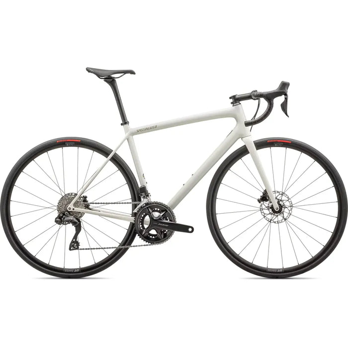 2025 Specialized Aethos Comp 105 Di2 Road Bike In Gloss White