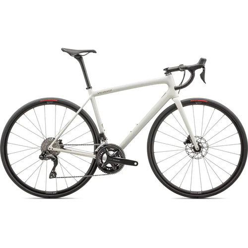2025 Specialized Aethos Comp 105 Di2 Road Bike In Gloss White