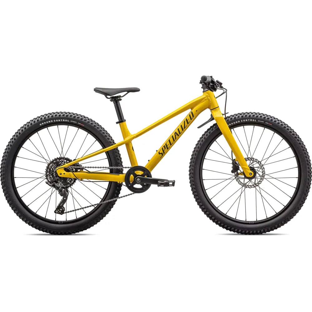 2025 Specialized Riprock 24 Inch Kids Mountain Bike in Gloss Sulphur