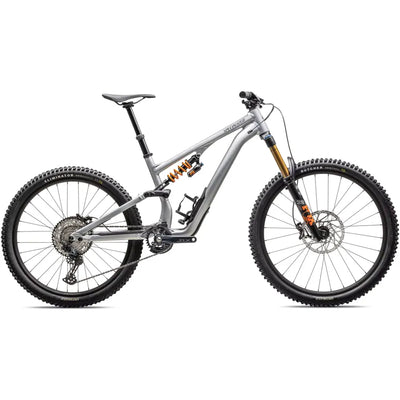 2025 Specialized Stumpjumper 15 Alloy Fox Coil Mountain Bike in Silver