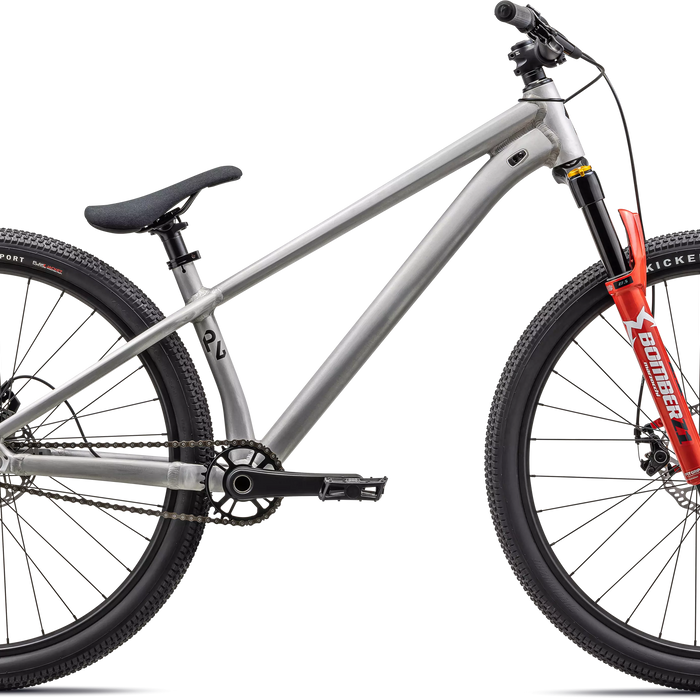 2025 Specialized P.Series P.4 27.5" Dirt Jump Bike in Satin Aluminum/ Black