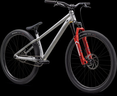 2025 Specialized P.Series P.4 27.5" Dirt Jump Bike in Satin Aluminum/ Black