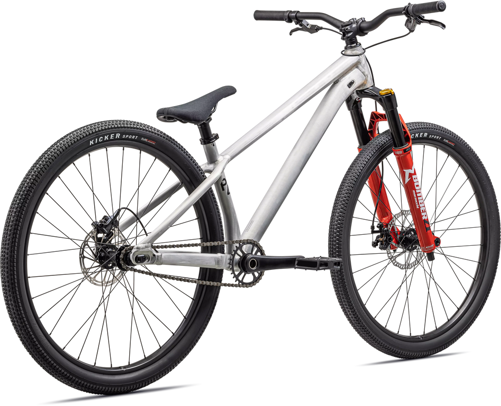 2025 Specialized P.Series P.4 27.5" Dirt Jump Bike in Satin Aluminum/ Black