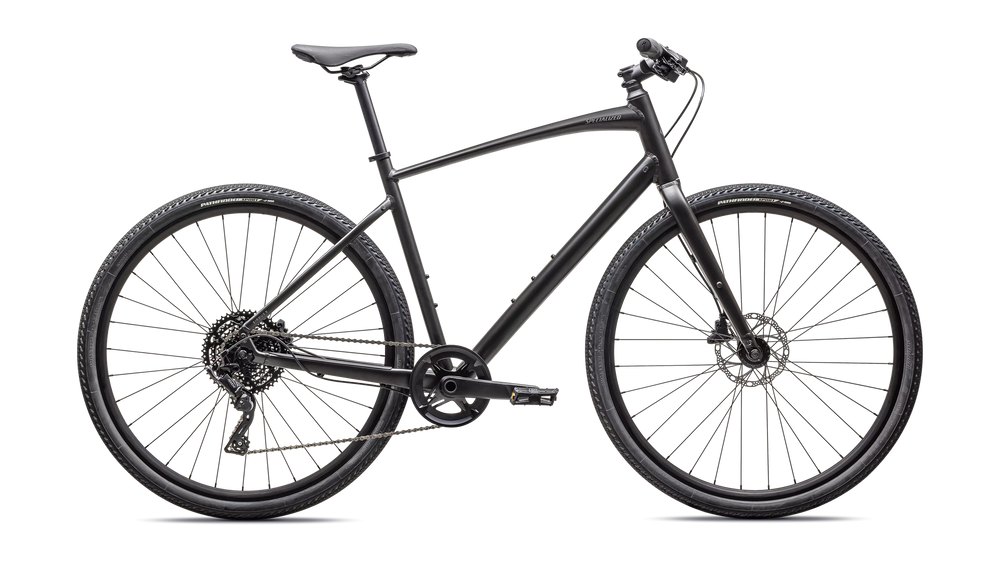 2025 Specialized Sirrus X 3.0 Hybrid Bike in Satin Reflex Obsidian Smoke