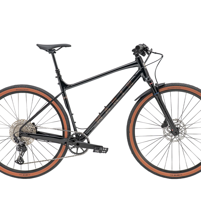 Marin DSX FS Hybrid Bike 2026 | Black/Orange