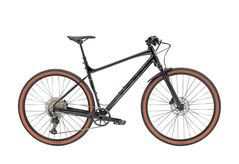 Marin DSX FS Hybrid Bike 2026 | Black/Orange