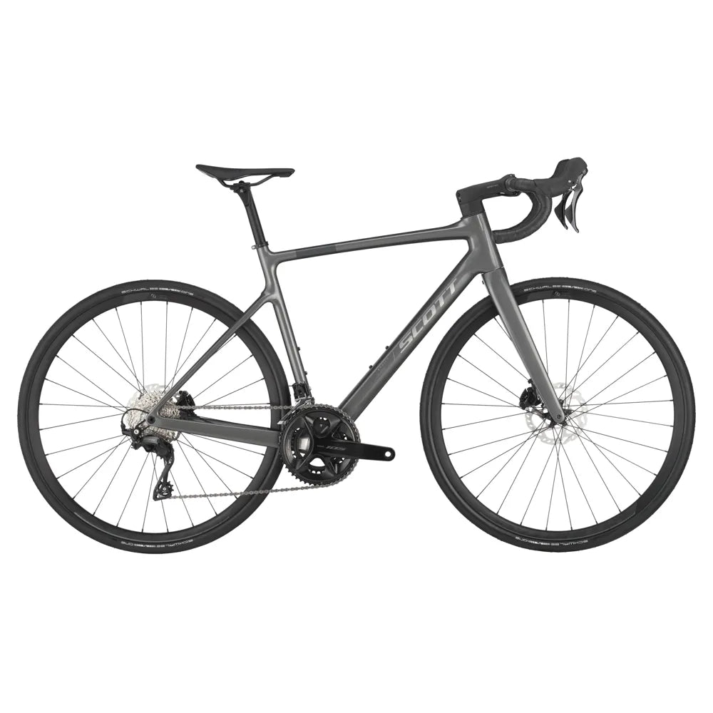 2025 Scott Addict 50 Carbon Road Bike in Slate Grey