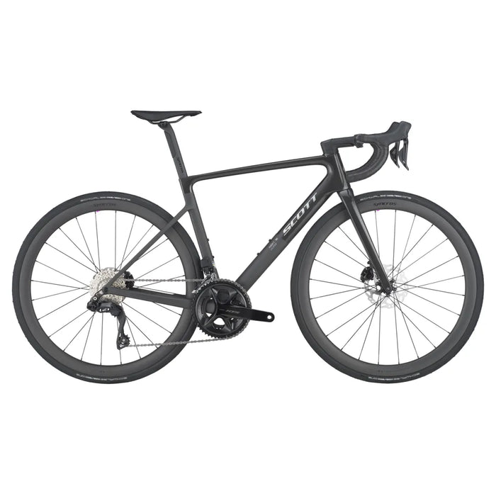 2025 Scott Addict RC 30 Carbon Road Bike in Carbon Black