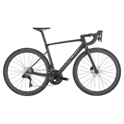 2025 Scott Addict RC 30 Carbon Road Bike in Carbon Black