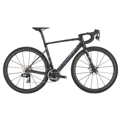 2025 Scott Addict RC Ultimate Carbon Road Bike in Sunbeam Black