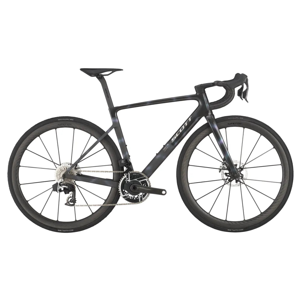 2025 Scott Addict RC Ultimate Carbon Road Bike in Sunbeam Black