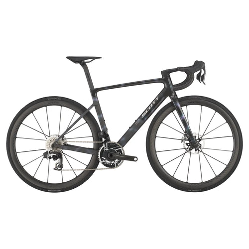 2025 Scott Addict RC Ultimate Carbon Road Bike in Sunbeam Black