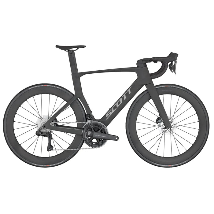 2025 Scott Foil RC 10 Carbon Road Bike in Carbon Black