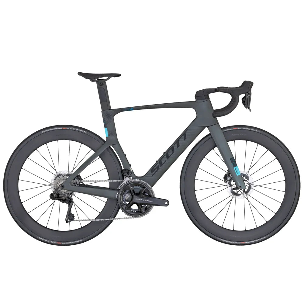 2025 Scott Foil RC Pro Carbon Road Bike in Carbon Grey