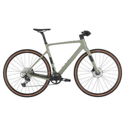 2025 Scott Metrix 10 Carbon Hybrid Bike in Undergrowth Green