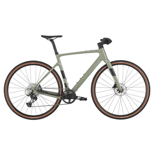 2025 Scott Metrix 10 Carbon Hybrid Bike in Undergrowth Green