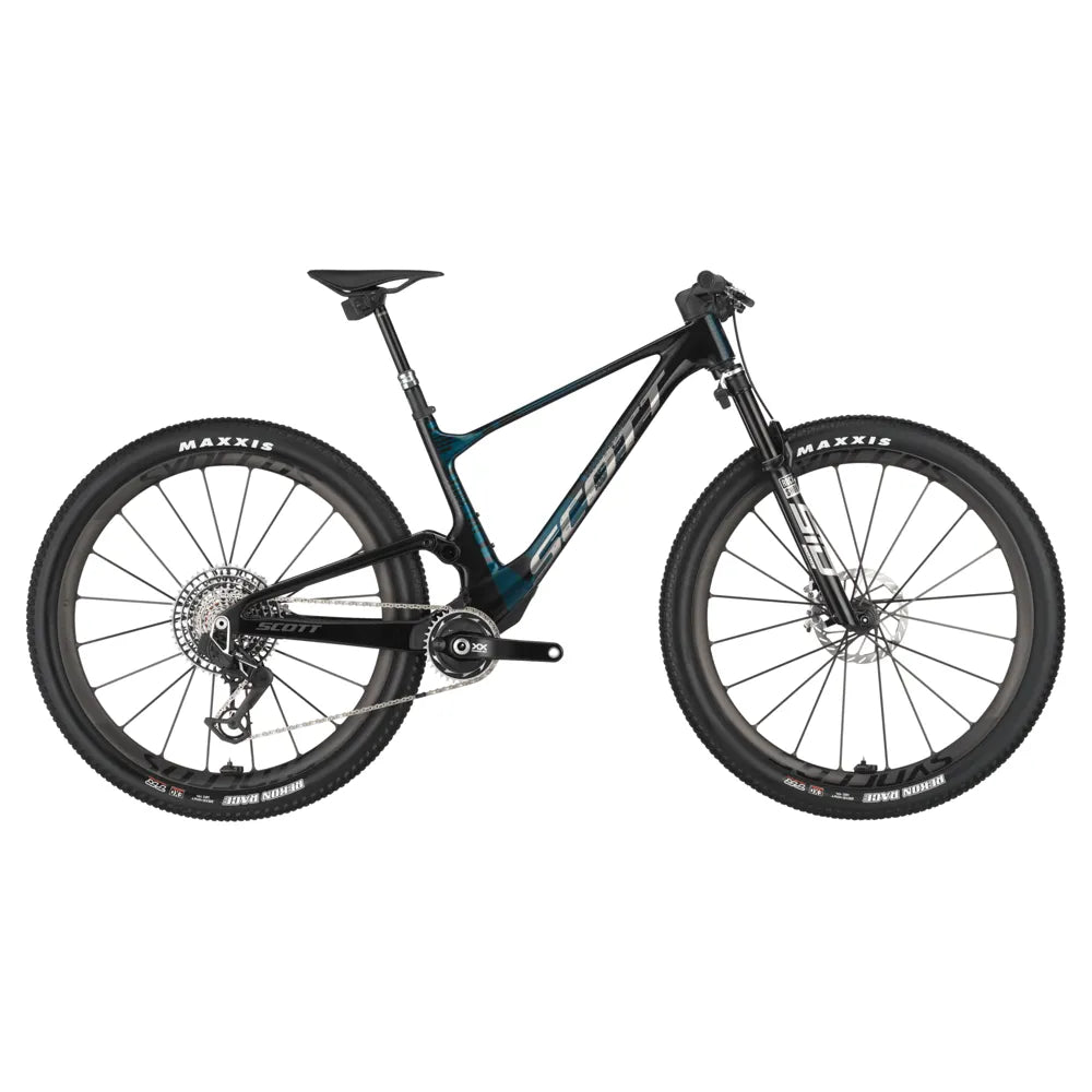 2025 Scott Spark RC SL Carbon Hardtail Mountain Bike in Martin Green