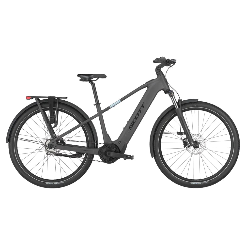 2025 Scott Sub 20 Belt  Electric Bike in Midnight Grey