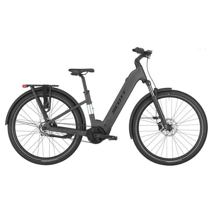 2025 Scott Sub 20 Belt Wave  Electric Bike in Midnight Grey