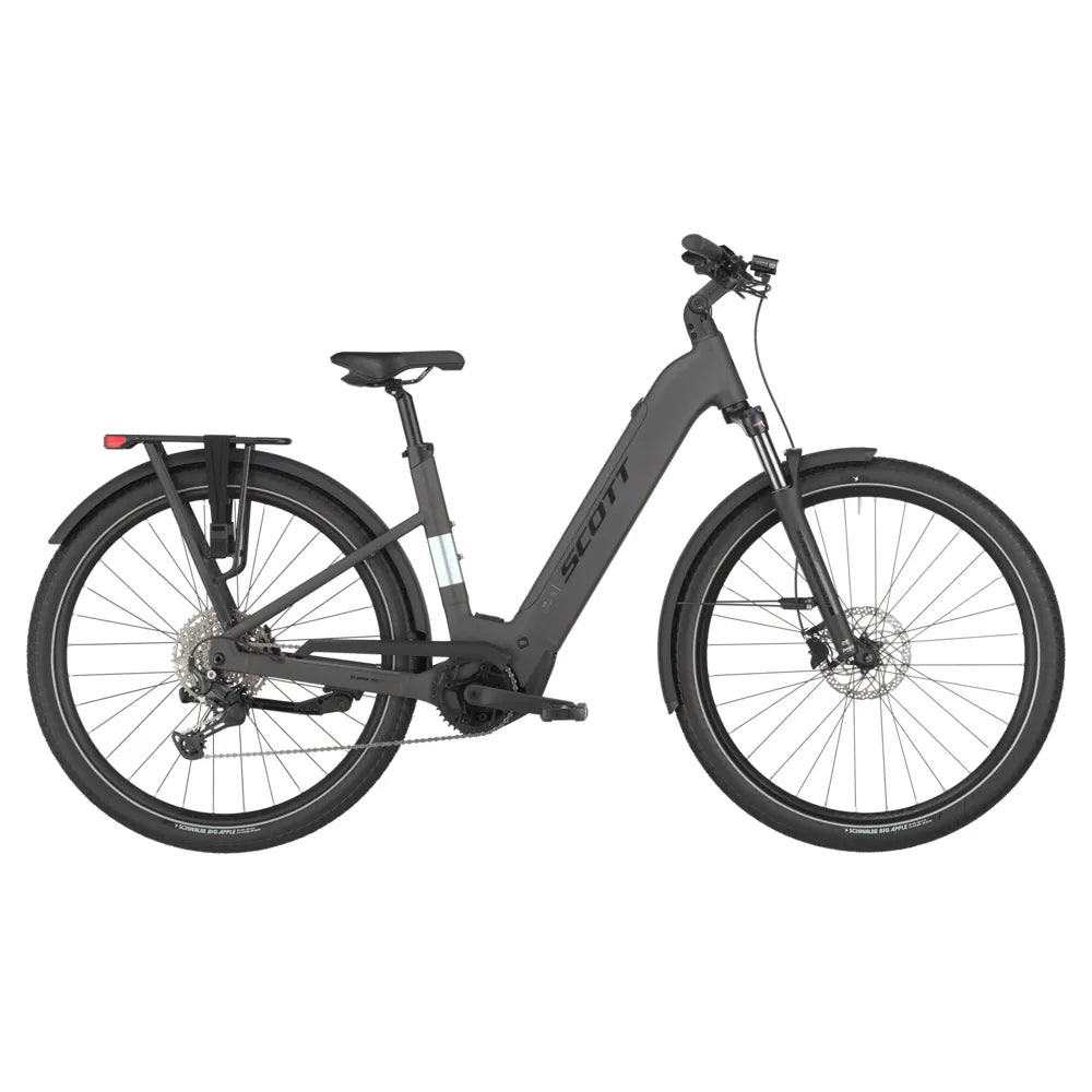 2025 Scott Sub 30 Wave  Electric Bike in Midnight Grey
