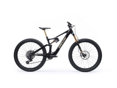 2026 Amflow PL Carbon Pro (800Wh) Electric Mountain Bike in Cosmic Black