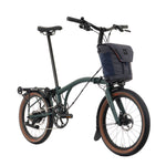 2026 Brompton Electric G Line with SuperRoll+ and Handlebar Control e-Motiq system 4-speed in Forest Green