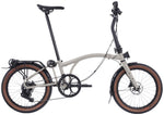 2026 Brompton G Line Folding Gravel Bike with Rack in Traildust White