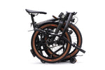 2026 Brompton G Line with Rack Folding Gravel Bike in Space Black