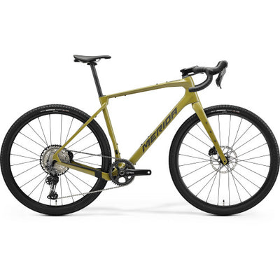 2026 Merida Silex 7000 Carbon Gravel Bike in Low Key Green