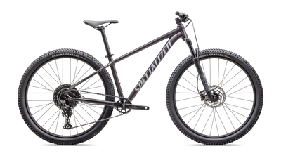 2026 Specialized Rockhopper Comp Hardtail Mountain Bike in Satin Nebula Metallic
