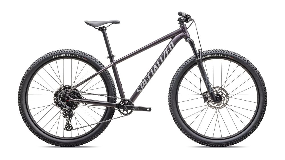 2026 Specialized Rockhopper Comp Hardtail Mountain Bike in Satin Nebula Metallic