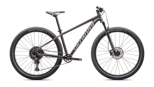2026 Specialized Rockhopper Comp Hardtail Mountain Bike in Satin Nebula Metallic