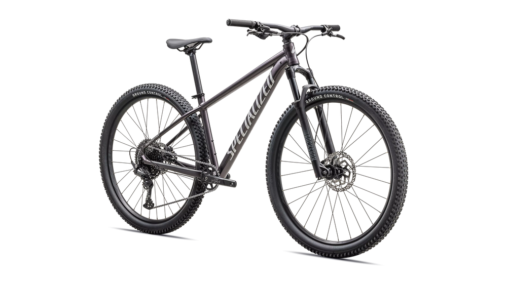 2026 Specialized Rockhopper Comp Hardtail Mountain Bike in Satin Nebula Metallic