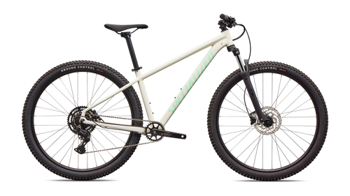2026 Specialized Rockhopper Sport Hardtail Mountain Bike in Gloss Dune White