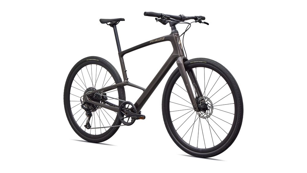 2027 Specialized Sirrus X 5.0 Carbon Hybrid Bike Smoke Sandstone Frost