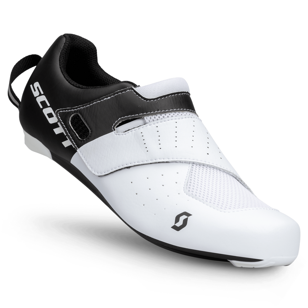 SCOTT Road Tri Sprint Shoe in Black/White, main view