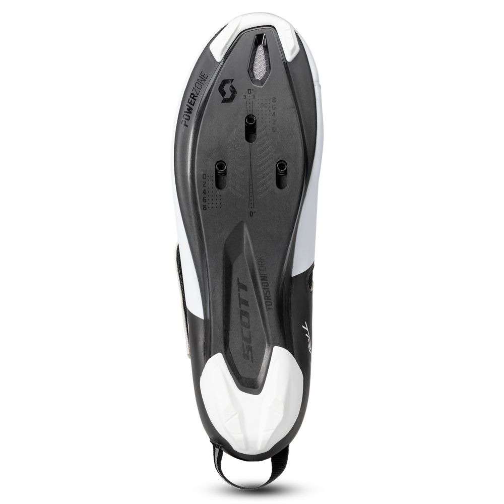 SCOTT Road Tri Sprint Shoe in Black/White, view 6