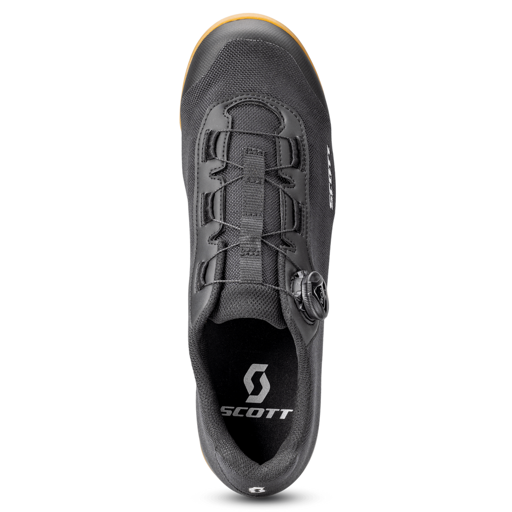 SCOTT Gravel Pro Shoe in Black Matt/White, view 5