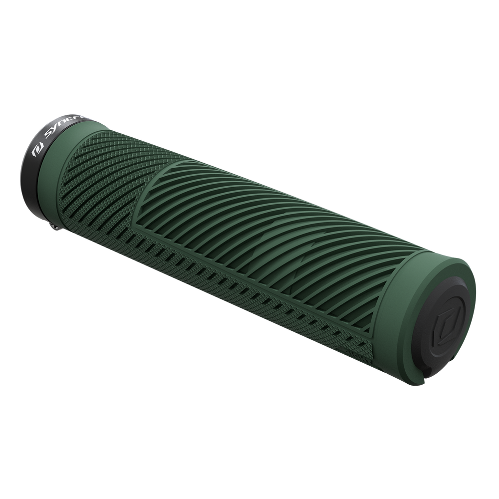 Syncros AM, Lock-On Grips in Deep Green, main view