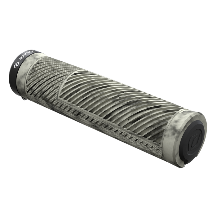 Syncros AM, Lock-On Grips in Marble Gobi Beige/Black, main view