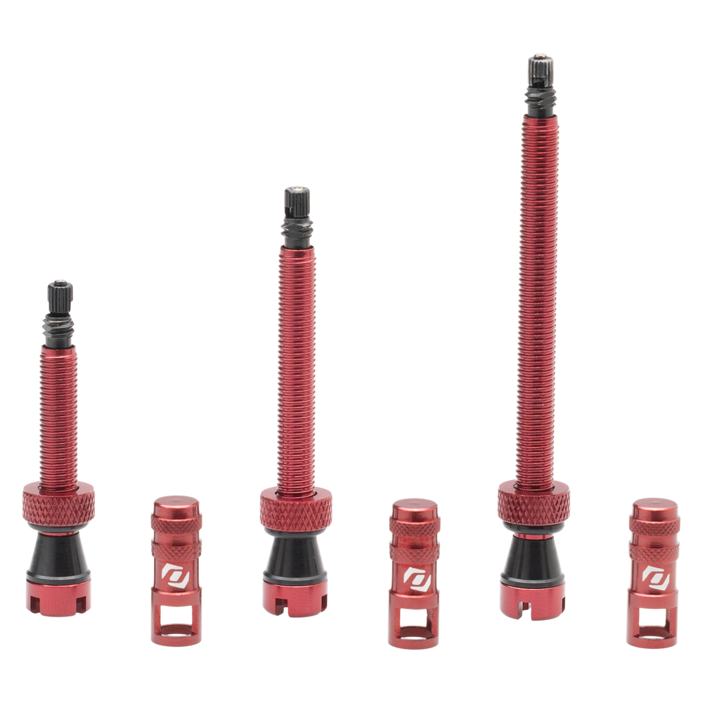 Syncros Tubeless Valves in Red, view 2