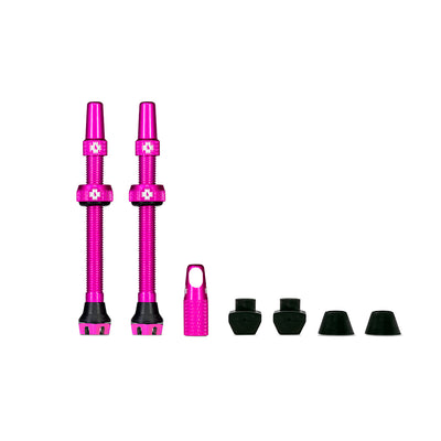 Muc-Off Tubeless 60mm Valves in Pink V2