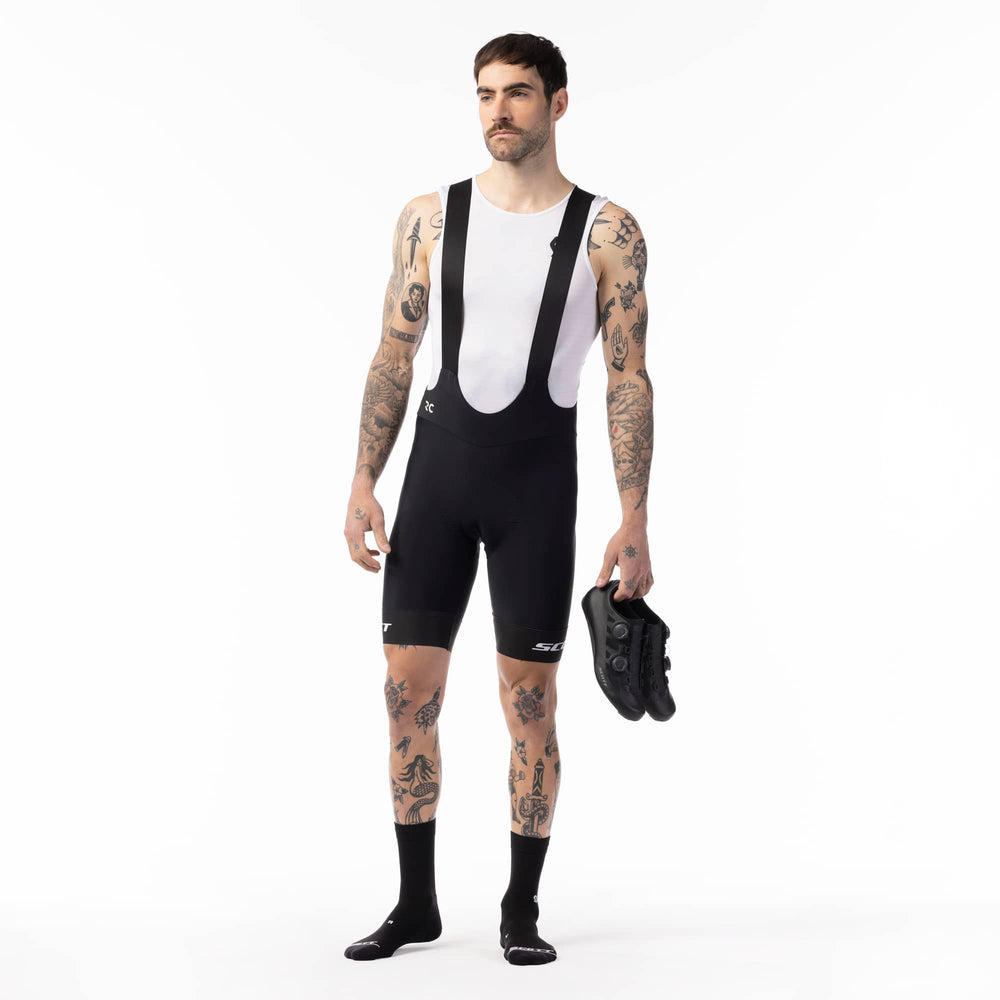 SCOTT RC Pro +++ Men's Bib short in Black/Dark Grey, view 6