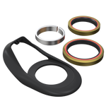 Syncros Drop-In 1-1/4" - 1-1/2" Headset in Black, main view