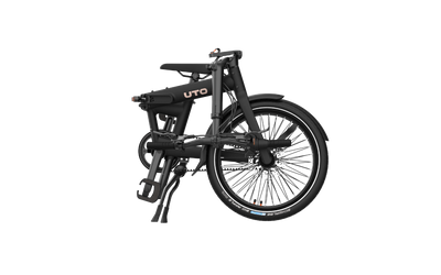 UTO Afternoon PRO 20 Folding Bike in Onyx Black