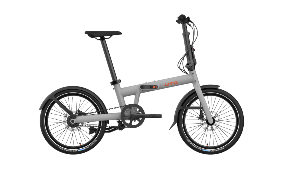 UTO Afternoon PRO 20 Folding Bike in Satin Grey