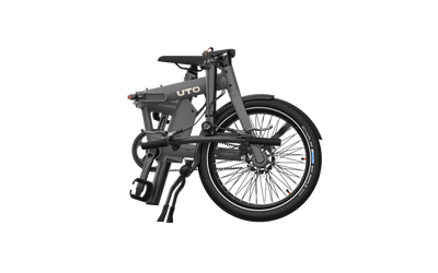 UTO Afternoon PRO20 in Anthracite Grey, folded